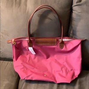 Longchamp Large Le Pliage Peony NWT